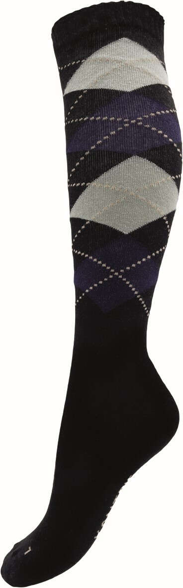 KANTRIE Kniestrümpfe Karo